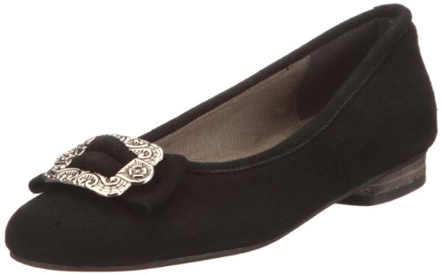 Hirschkogel by Andrea Conti 0590452, Damen Geschlossene Ballerinas, Schwarz (002), 39 EU