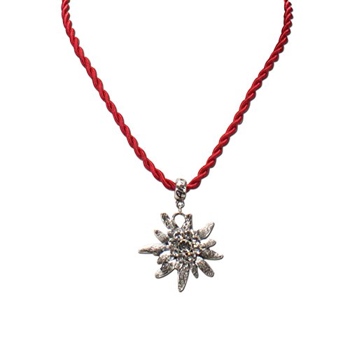 Kordelkette Dirndlkette Trachtenkette Satinkordel Trachtenschmuck