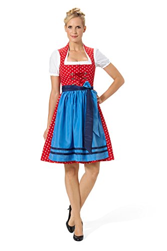 Original Steindl München-Salzburg Dirndl 2tlg. rot-38