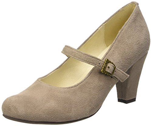 Hirschkogel by Andrea Conti 3009221, Damen Pumps, Braun (taupe 066), 41 EU