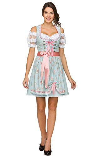 Stockerpoint Minidirndl 50cm Cherie bleu, 42