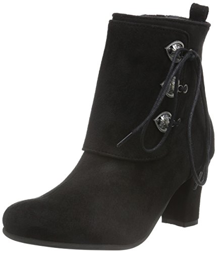 Hirschkogel by Andrea Conti Damen 3612711 Kurzschaft Stiefel, Schwarz (Schwarz 002), 40 EU