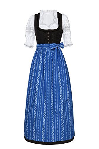 Stockerpoint – Dirndl lang klassisch 1tlg, Zenta3, Größe:42;Farbe:schwarz