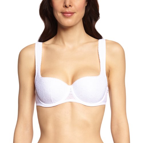 Susa Damen BH (Push-up) 7592, Gr. 75B, Weiß (003)