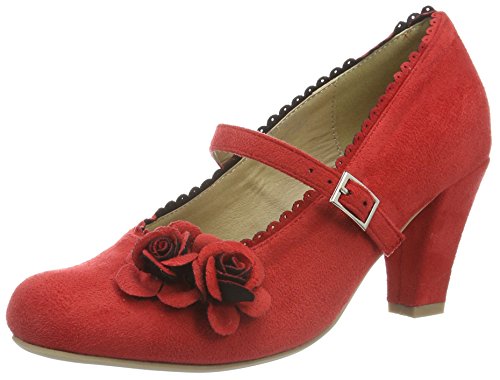 Hirschkogel by Andrea Conti Damen 3002724 Pumps, Rot (Rot 021), 39 EU