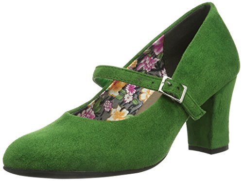 Andrea Conti 0597624, Damen Pumps, Grün (grasgrün 199), 35 EU