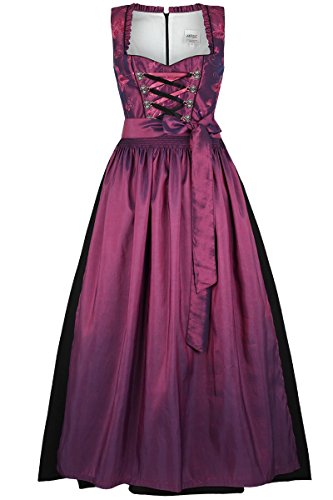 Damen Stützle Dirndl lang festlich beere, beere, 50