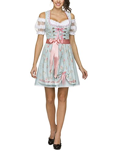 Stockerpoint Damen Dirndl Cherie, Blau (Bleu), 34