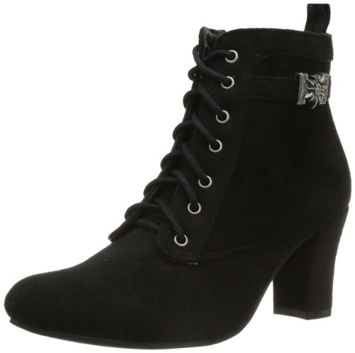 Hirschkogel by Andrea Conti 3617400, Damen Kurzschaft Stiefel, Schwarz (schwarz 002), 38 EU