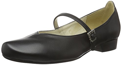 Hirschkogel by Andrea Conti Damen 3002705 Geschlossene Ballerinas, Schwarz (Schwarz 002), 42 EU