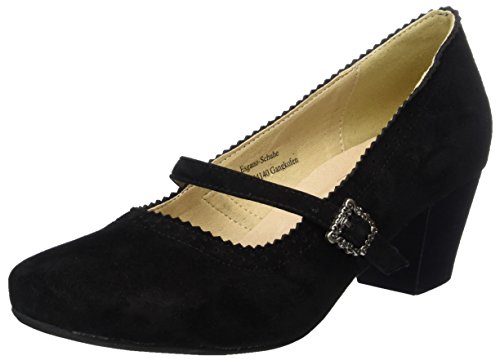 Hirschkogel by Andrea Conti Damen 3003400 Pumps, Schwarz (Schwarz), 35 EU