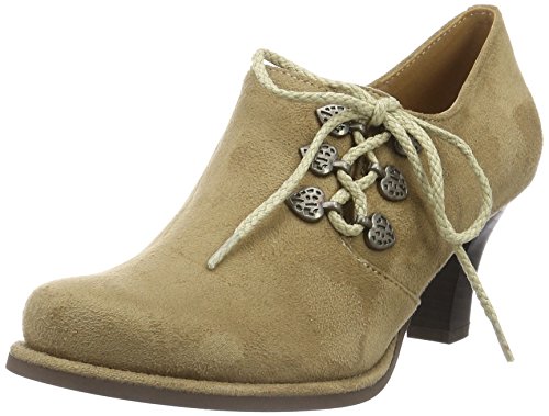 Hirschkogel by Andrea Conti Damen 3591521 Ankle Boot, Beige (Taupe 066), 39 EU