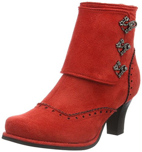 Hirschkogel by Andrea Conti Damen 3612707 Kurzschaft Stiefel, Rot (Rot 021), 39 EU