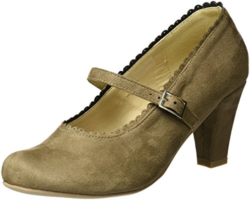 Hirschkogel by Andrea Conti Damen 3002729 Pumps, Beige (Taupe), 38 EU