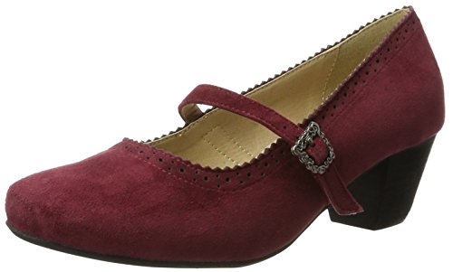 Hirschkogel by Andrea Conti Damen 3003400 Pumps, Rot (Bordo), 37 EU