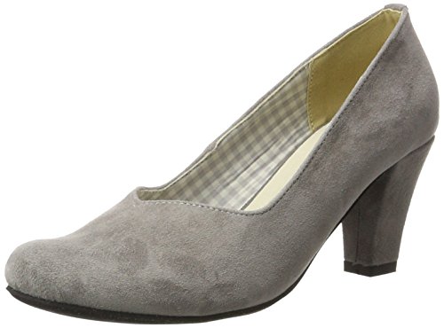 Hirschkogel by Andrea Conti Damen 3000507 Pumps, Grau (Anthrazit), 36 EU